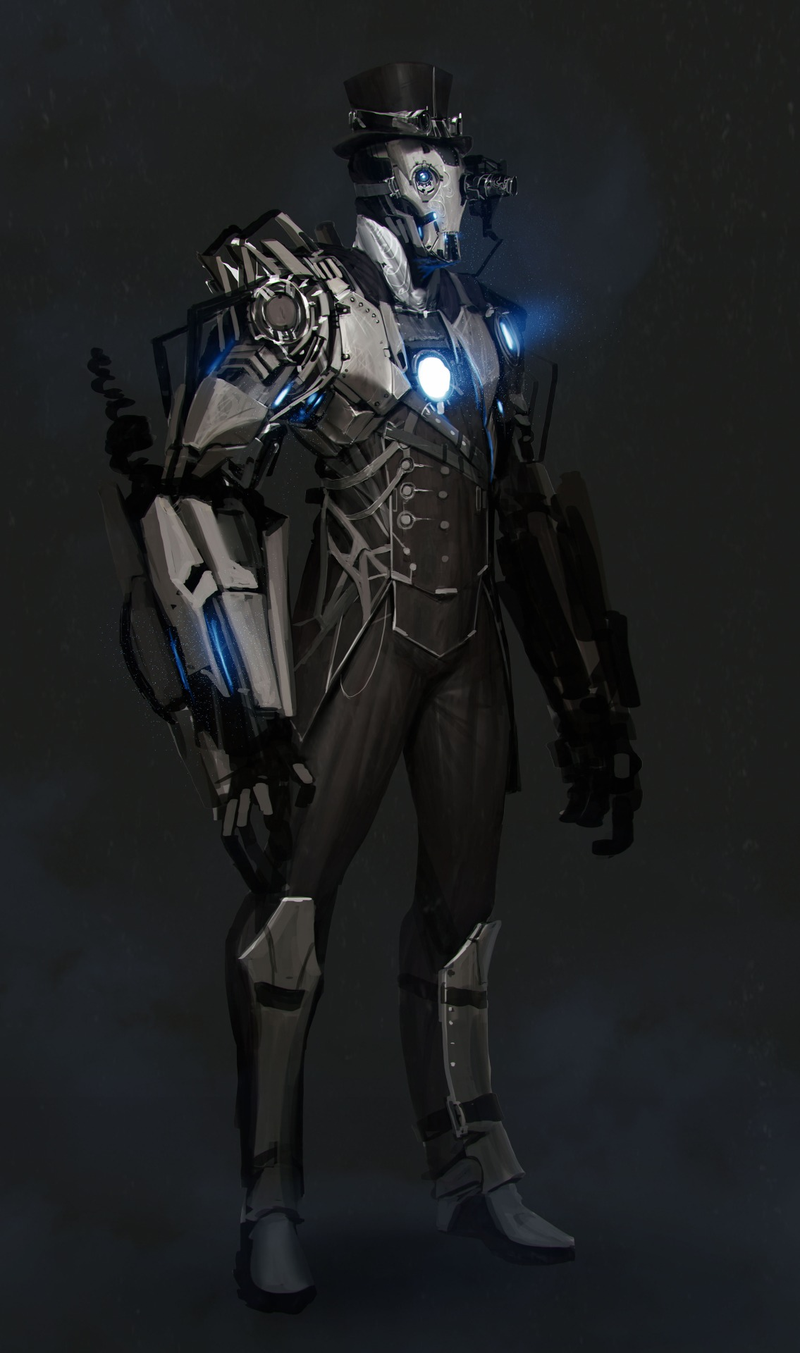 Illustration for article titled This Steampunk Iron Man Art Comes With a New Tragic Backstory